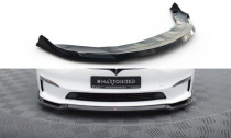 Tesla Model S Plaid Mk1 Facelift 2021+ Frontsplitter V.2 Maxton Design